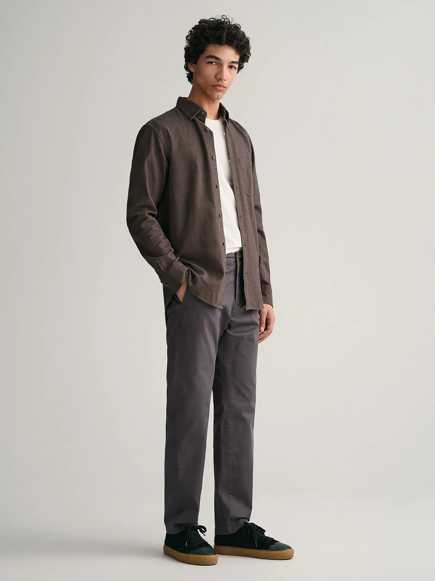 GANT | Hemd Regular Fit | braun